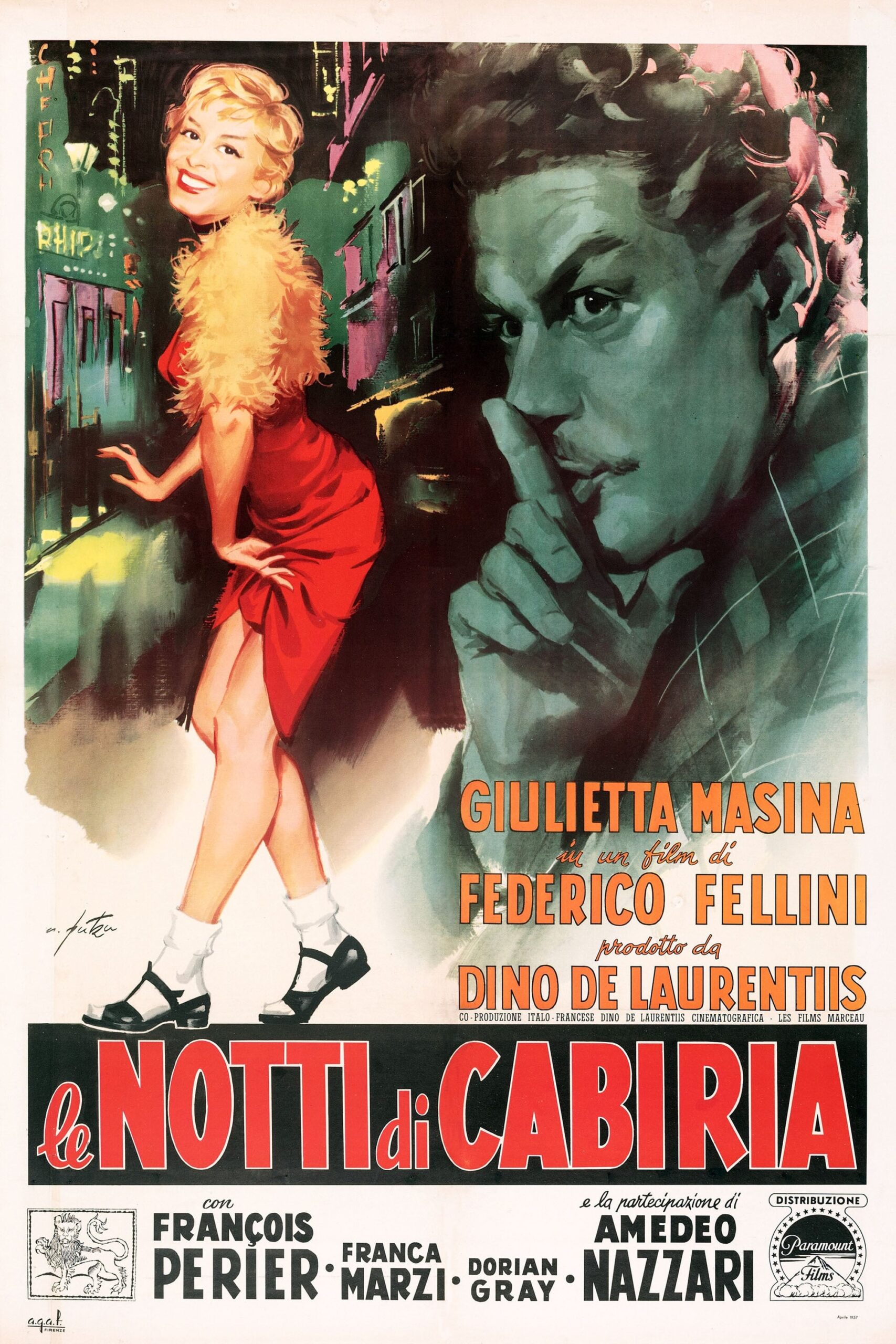 ดูหนังออนไลน์ฟรี Nights Of Cabiria (1957)